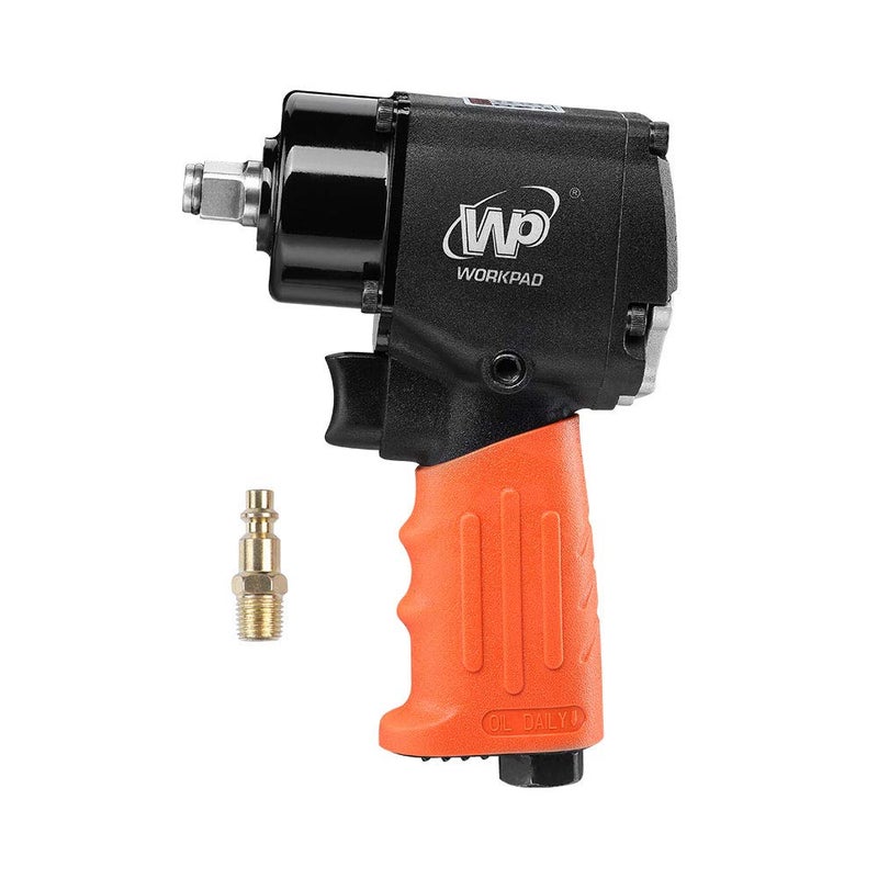 WP WORKPAD WORKPAD 1/2-Inch Mini Air Impact Wrench with Twin Hammers, Pneumatic Tools - Image 2
